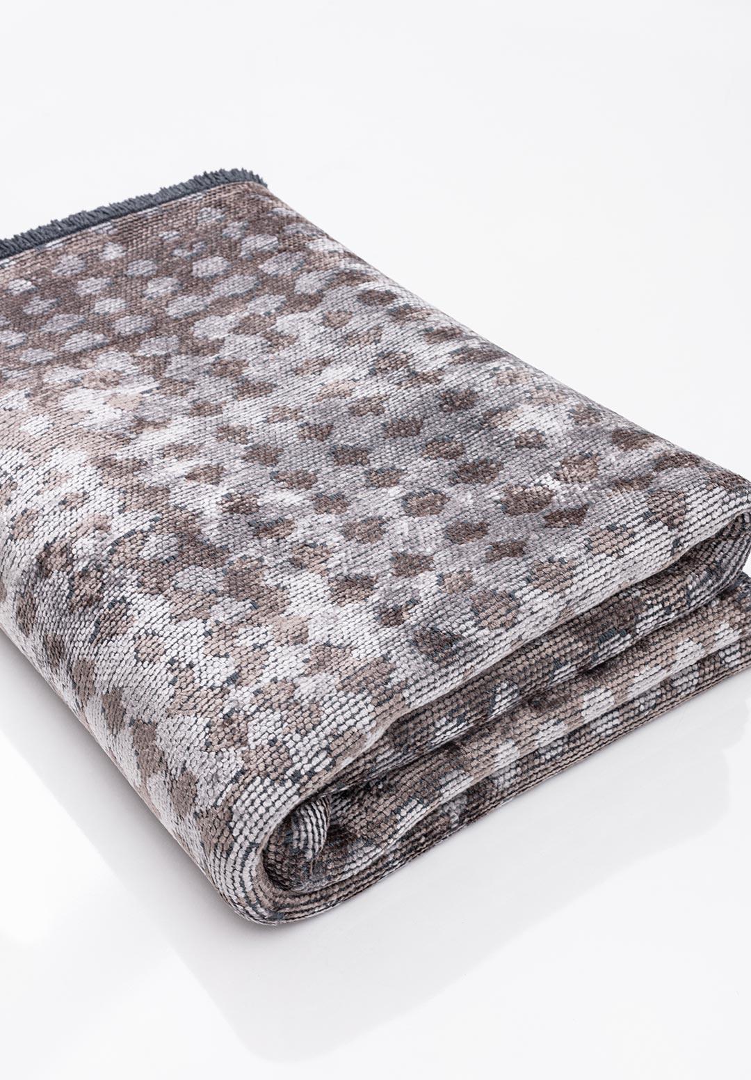 DOTS DARK GREY - LIGHT GREY RUG