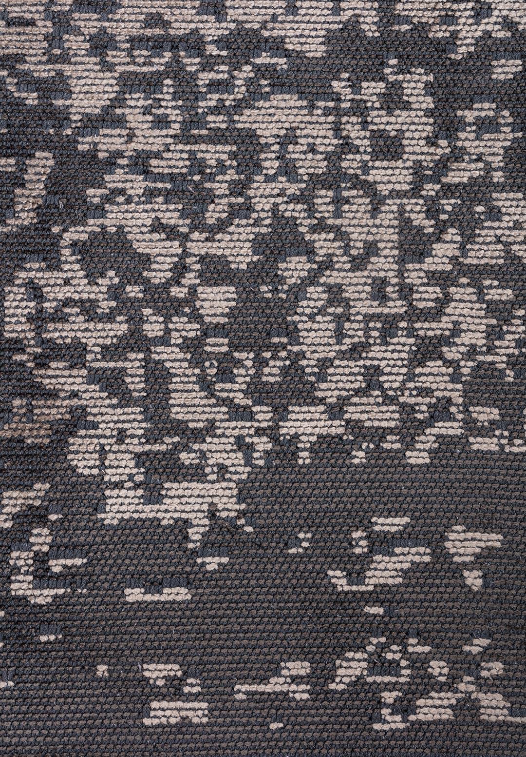 DAMASKO ANTHRACITE - BEIGE RUG