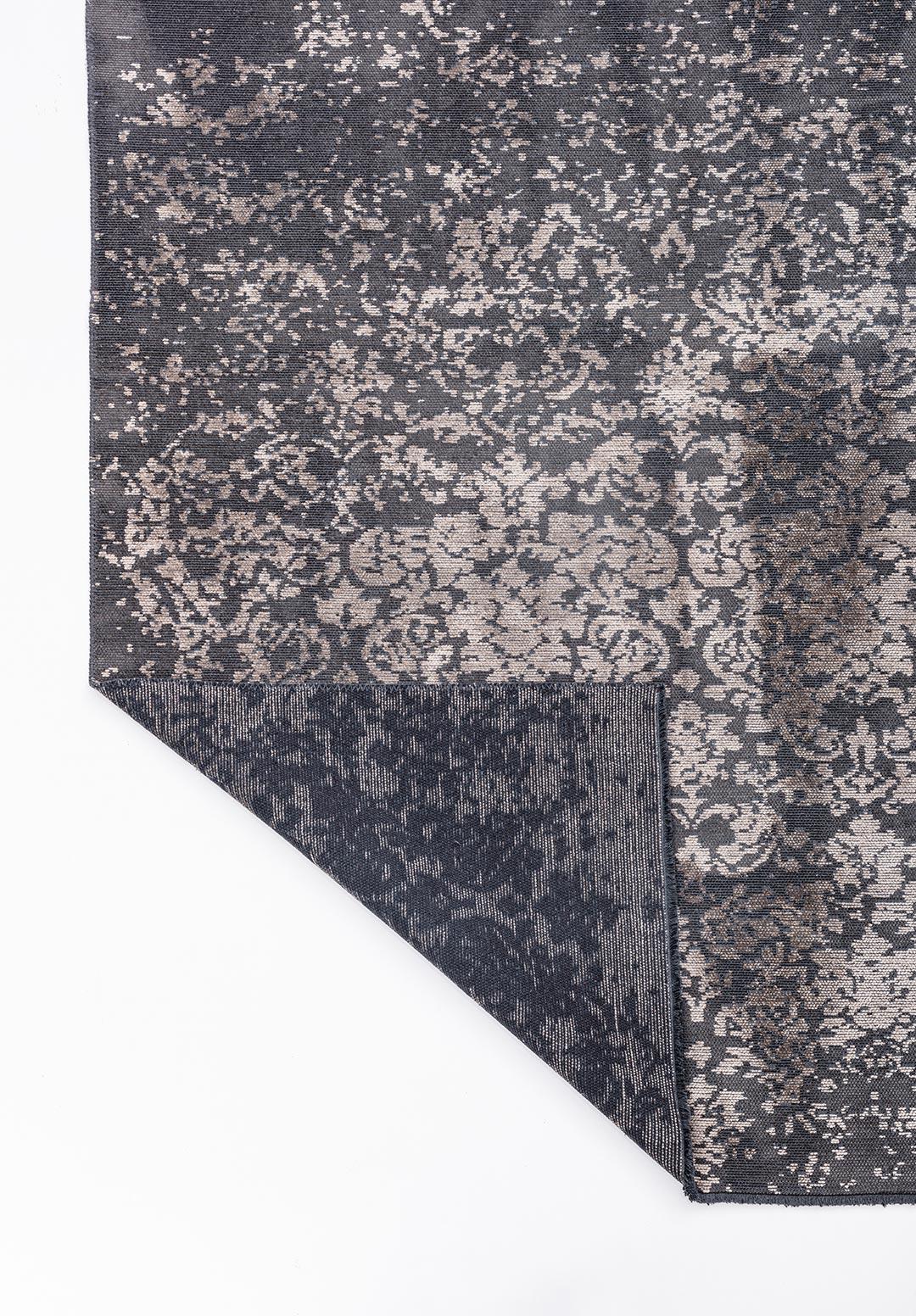 DAMASKO ANTHRACITE - BEIGE RUG