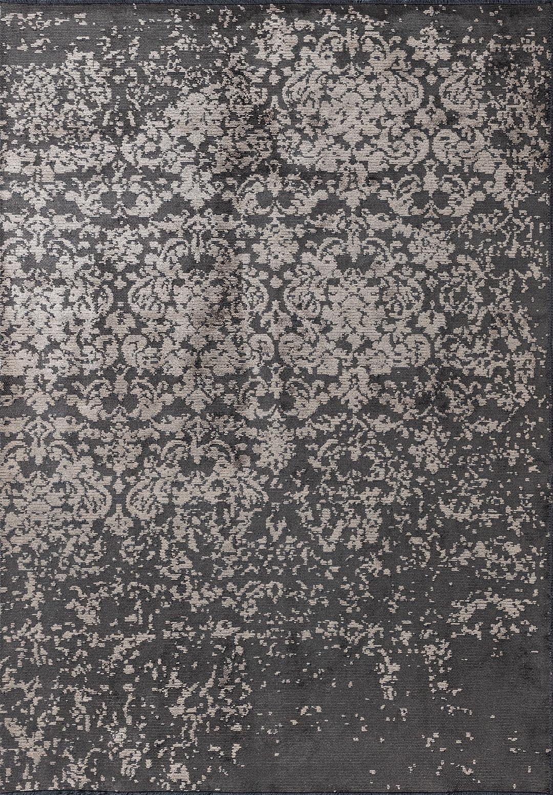 DAMASKO ANTHRACITE - BEIGE RUG