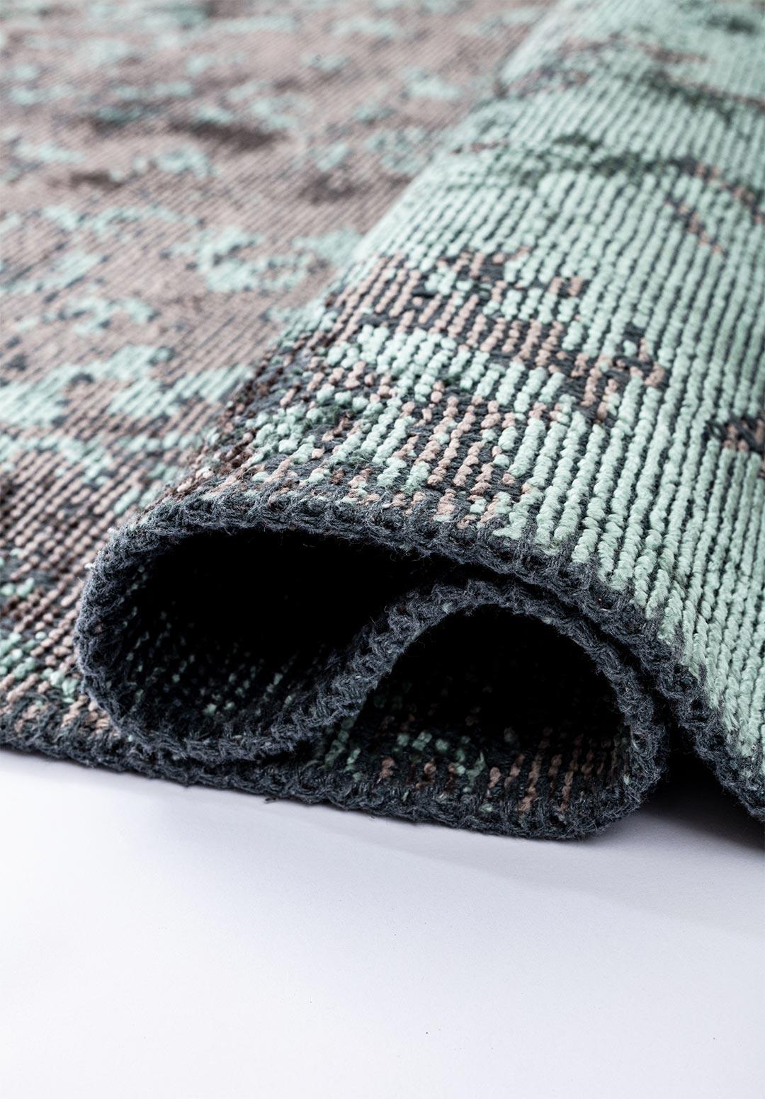 GRACE DARK GREY - RIVER GREEN RUG