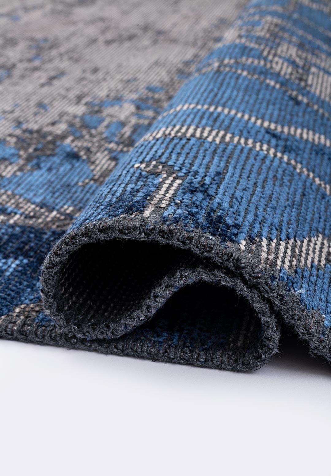 SPLASH LACİVERT - GRİ HALI