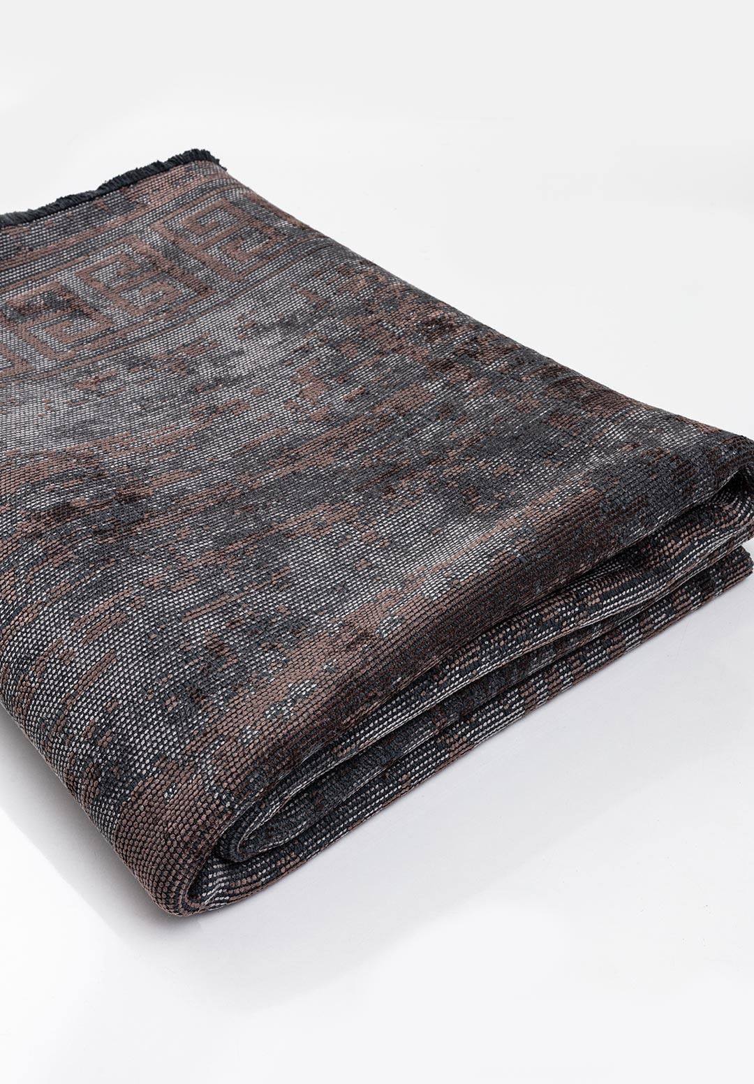 ANCIENT DARK MINK - GREY RUG