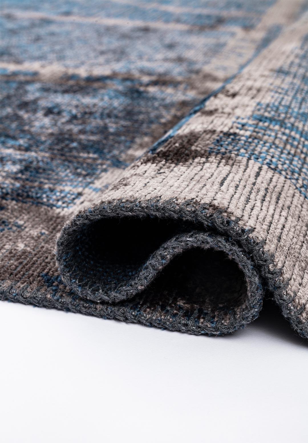 PANORAMA LACİVERT - KOYU GRİ HALI