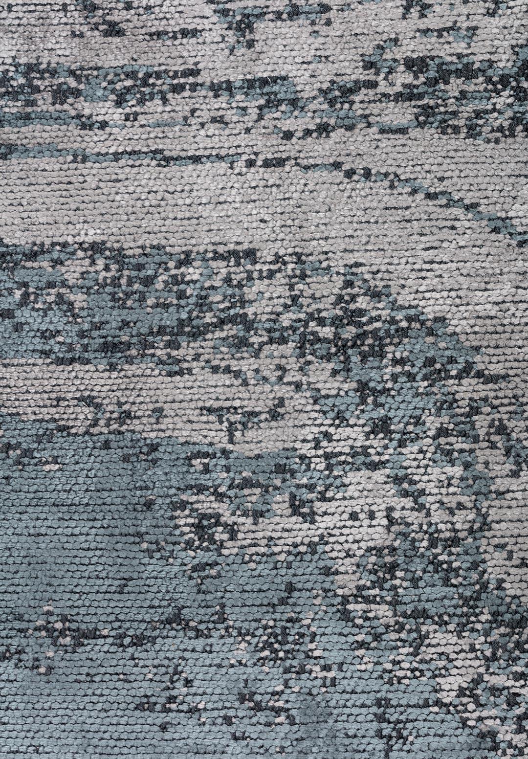 SMOKE AÇIK GRİ - MAVİ HALI