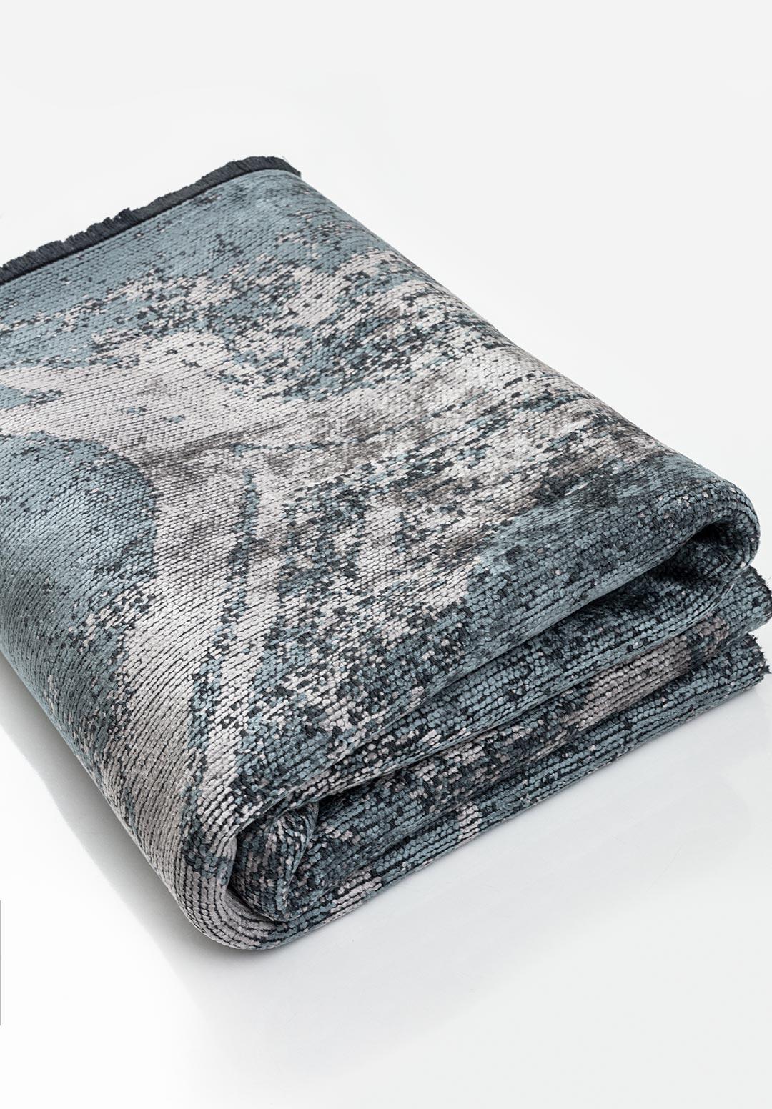 SMOKE AÇIK GRİ - MAVİ HALI