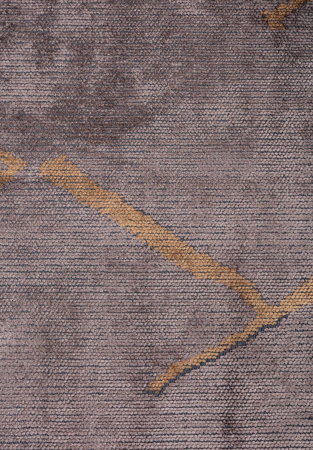 WAVE AÇIK KAHVE - KOYU GRİ HALI