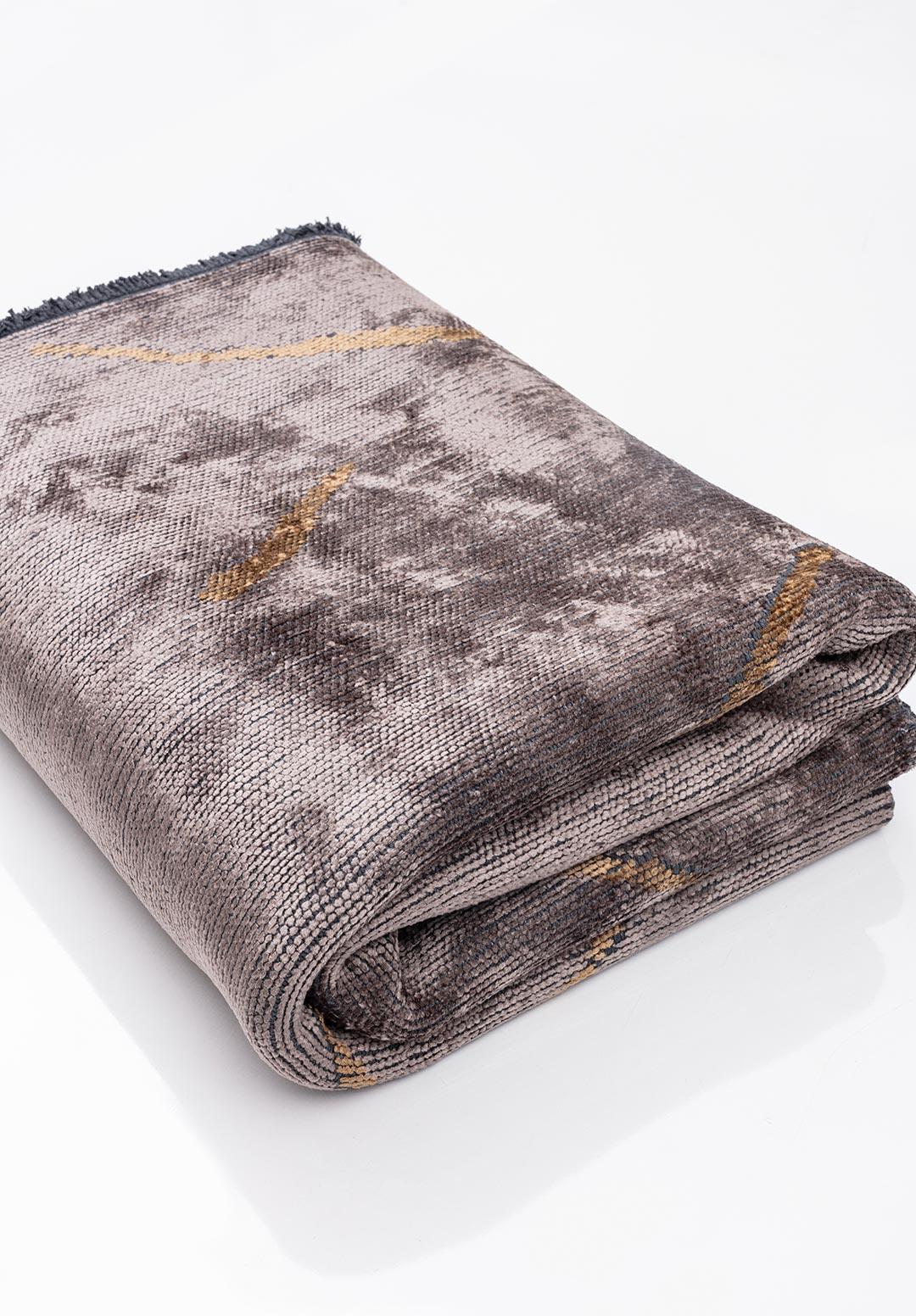 WAVE AÇIK KAHVE - KOYU GRİ HALI