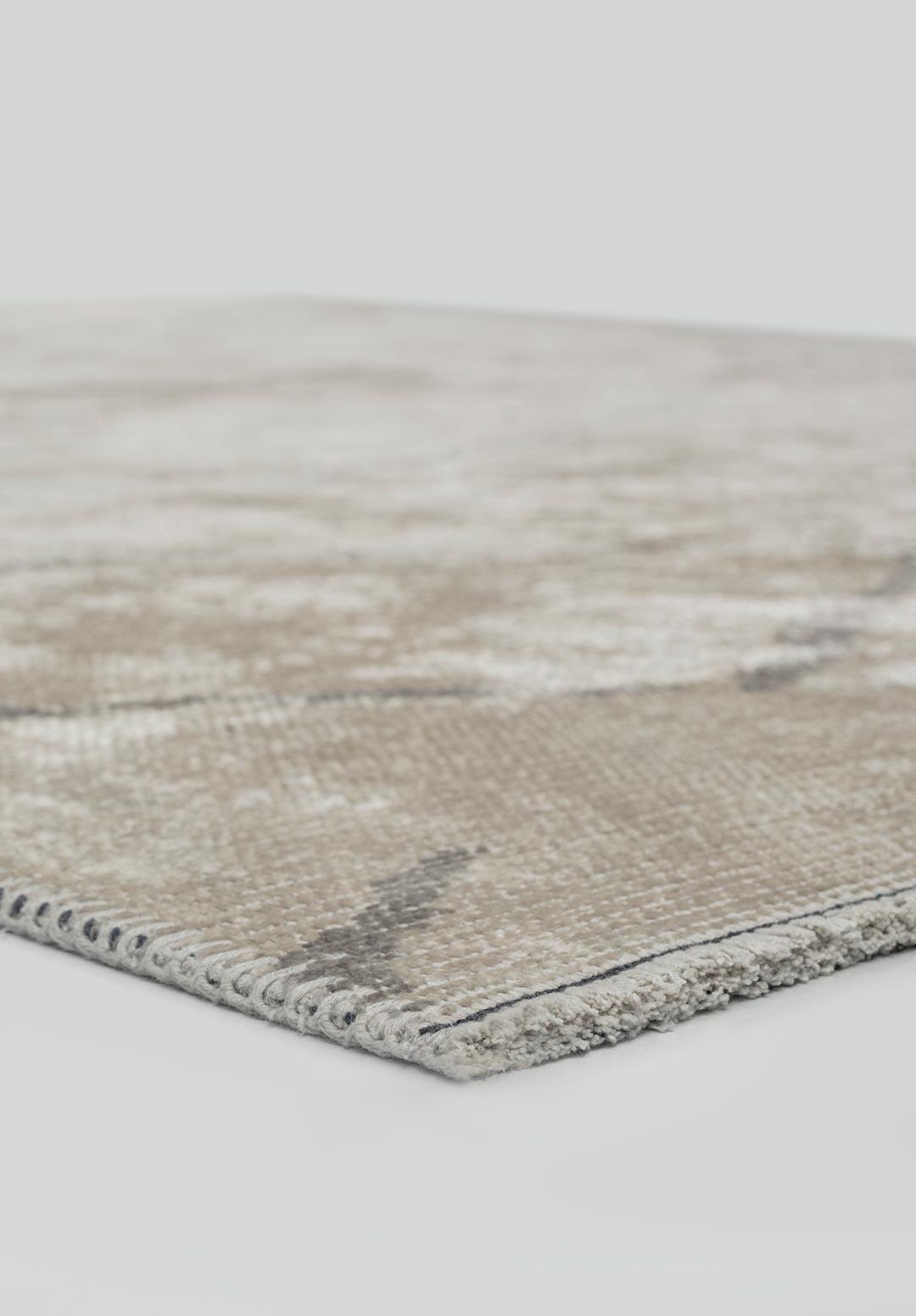WAVE LIGHT GREY - ECRU RUG