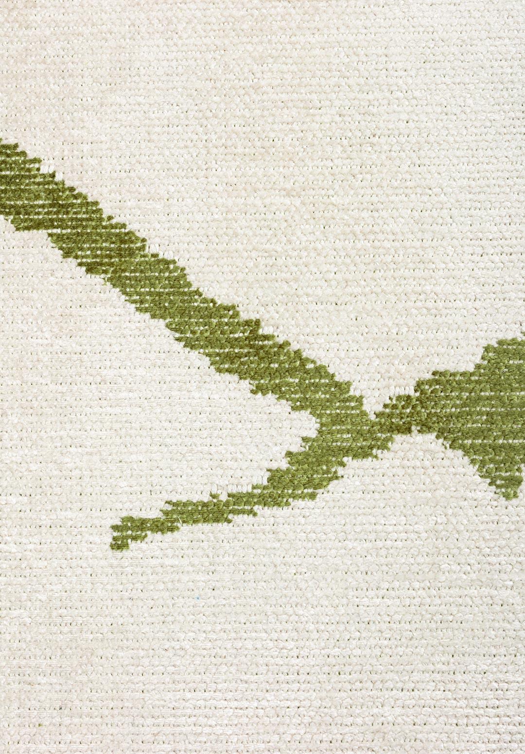 WAVE GREEN - ECRU RUG