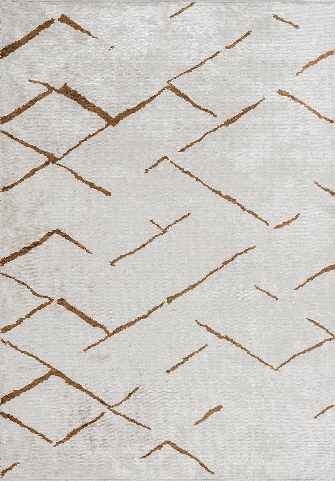 WAVE CACAO - ECRU RUG