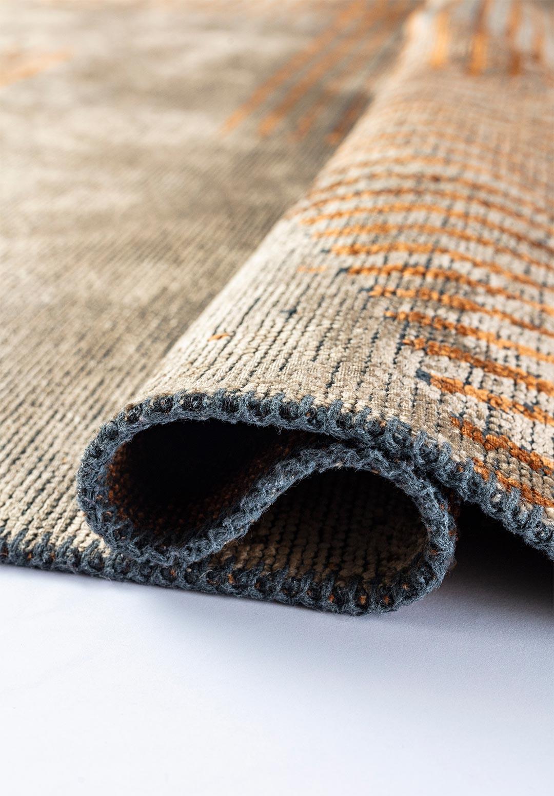 MATRIX KOYU BEJ - KİREMİT HALI