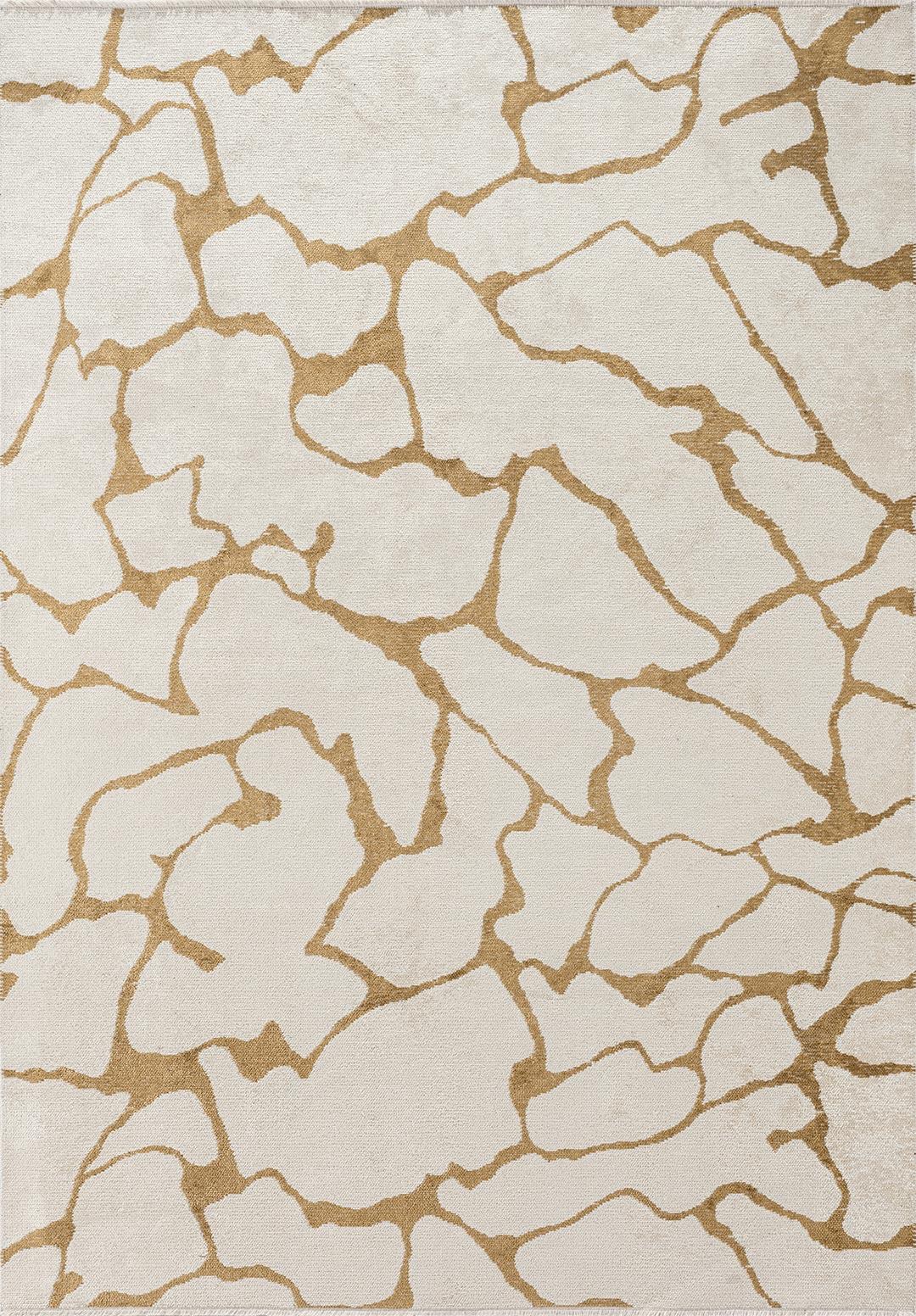 DAPHNE LIGHT BROWN - ECRU RUG