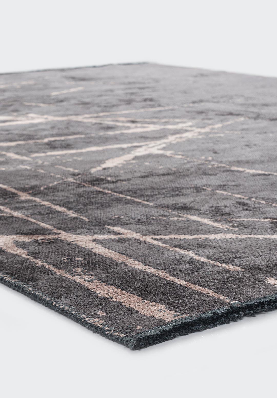 CRACK COPPER - CHARCOAL RUG