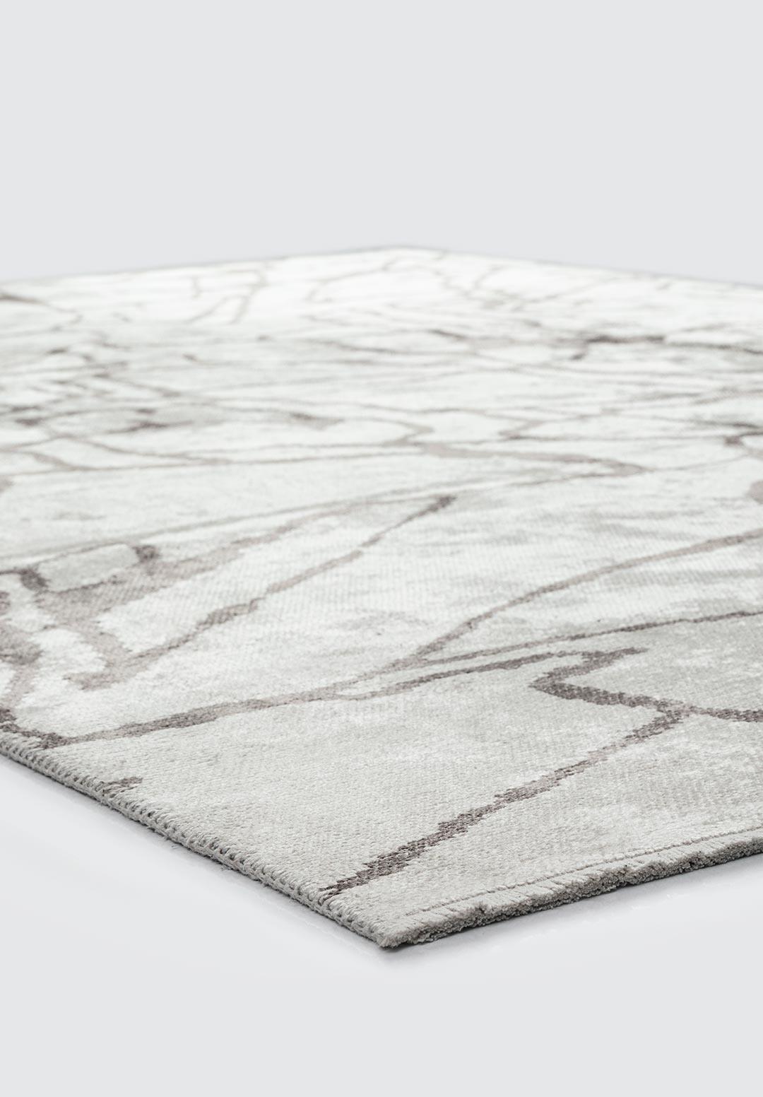 FLAW DARK GREY - ECRU RUG