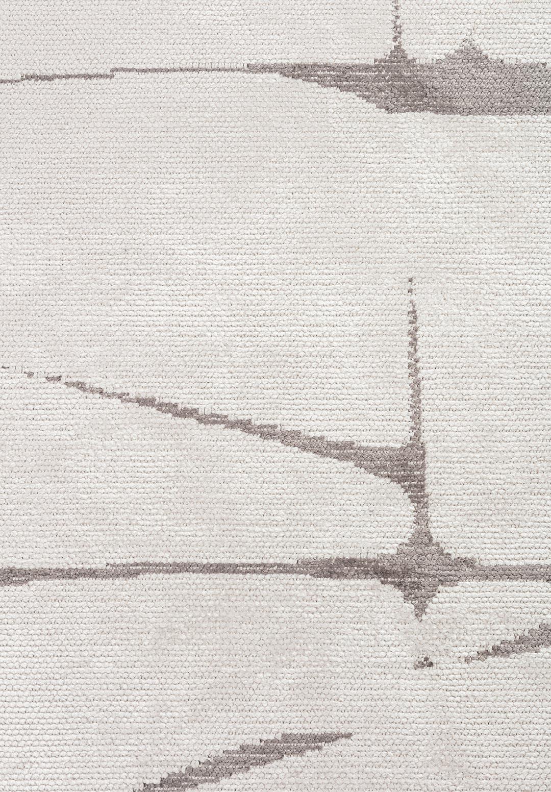 SQUARE ECRU - DARK GREY RUG