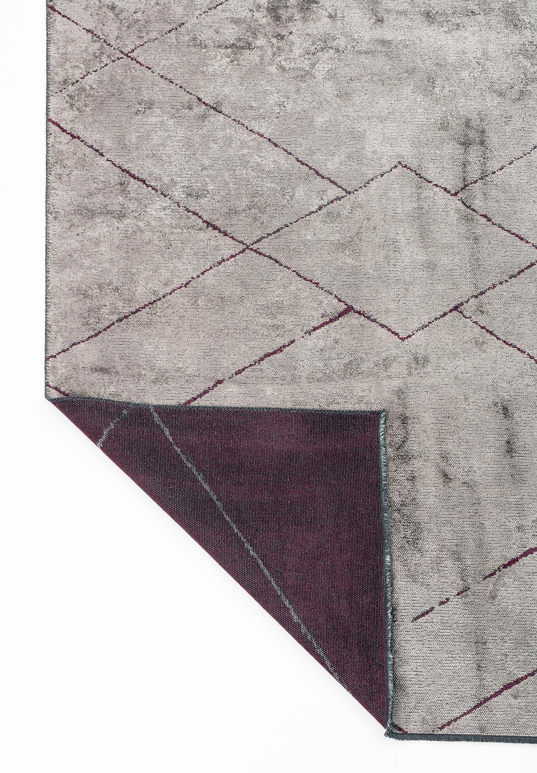 SPIDER KOYU MÜRDÜM - KOYU GRİ HALI