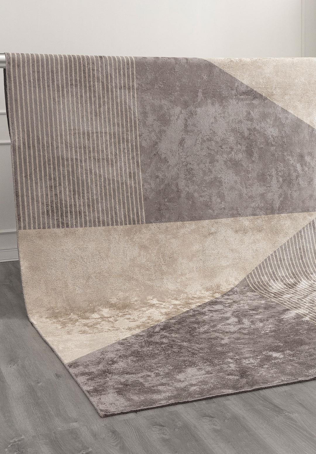 VERTEX KOYU GRİ - KREM HALI