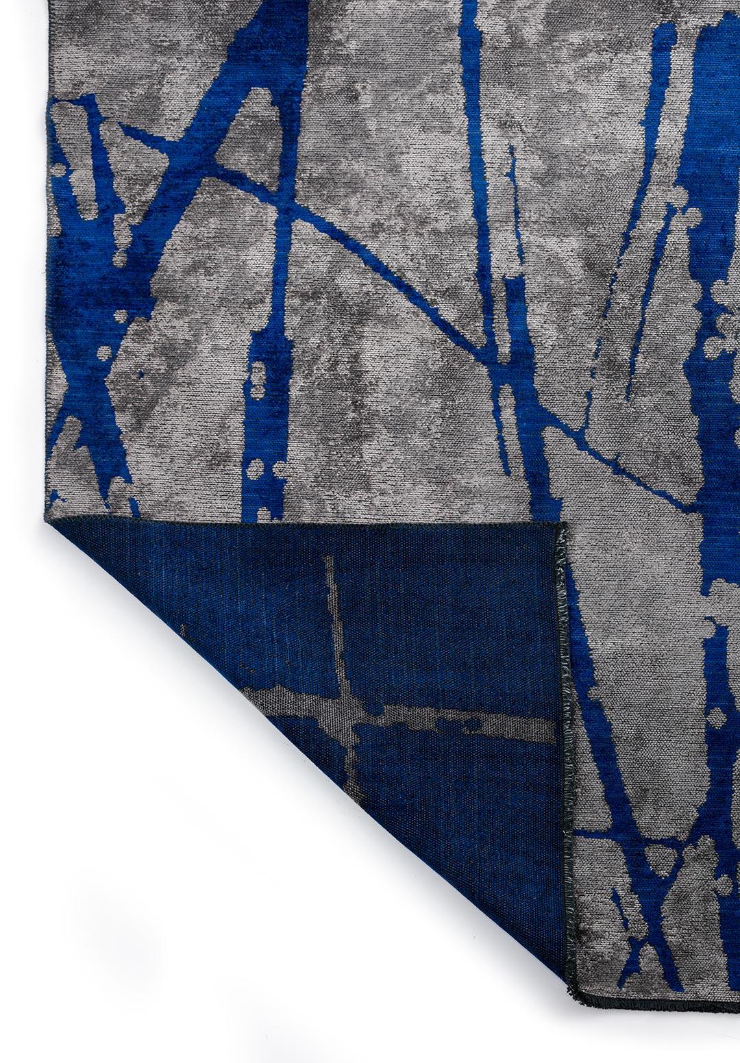 SKETCH SAKS MAVİSİ - AÇIK GRİ HALI