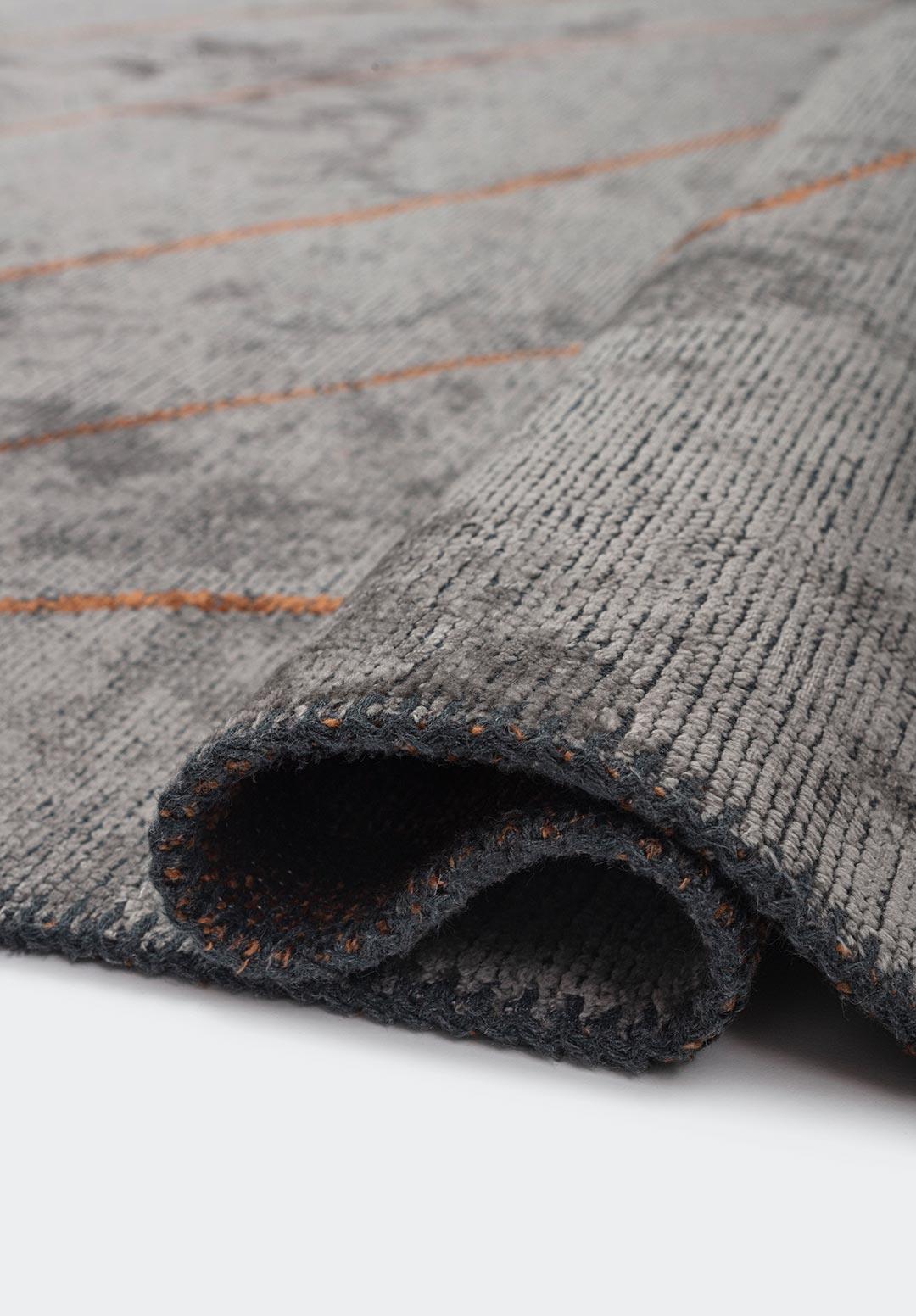 CURVE GRİ - KİREMİT HALI