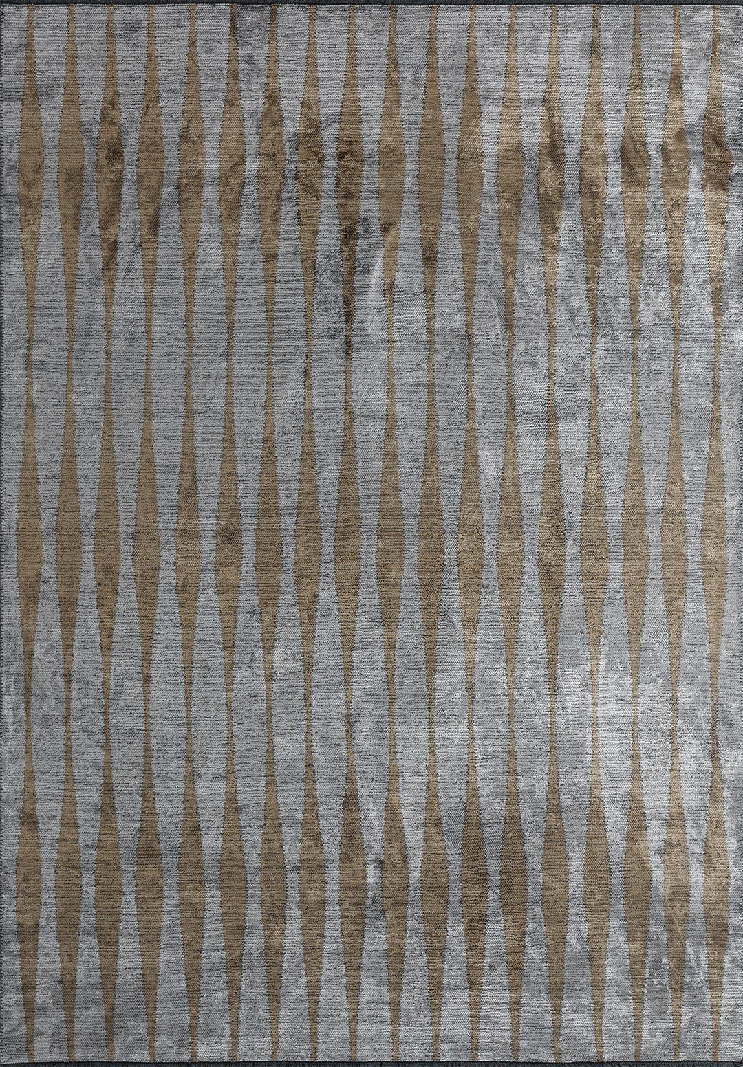 MERIDIAN AÇIK KAHVE - BUZ MAVİSİ HALI