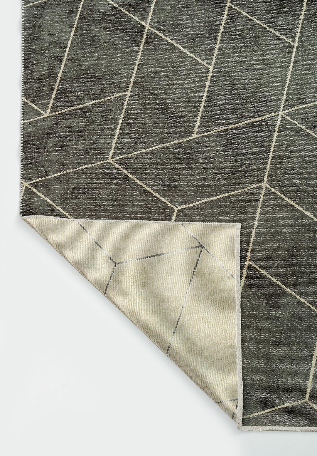 STONE BEIGE - ANTHRACITE RUG