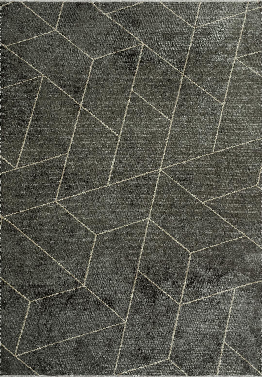 STONE BEIGE - ANTHRACITE RUG