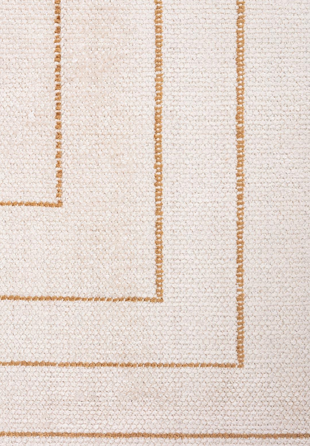 MAZE LIGHT BROWN - ECRU RUG