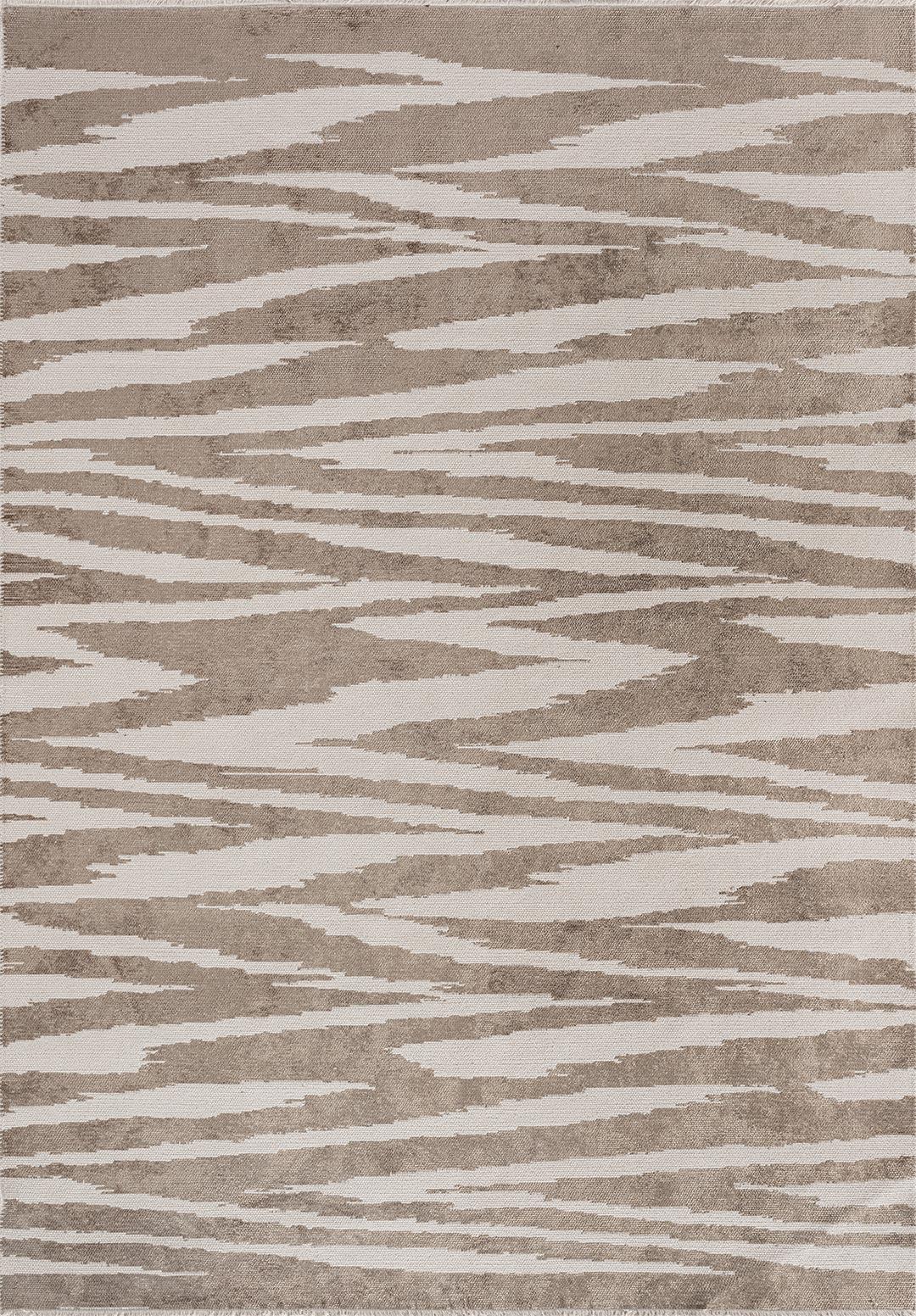 ZEBRA NOUGAT - ECRU RUG