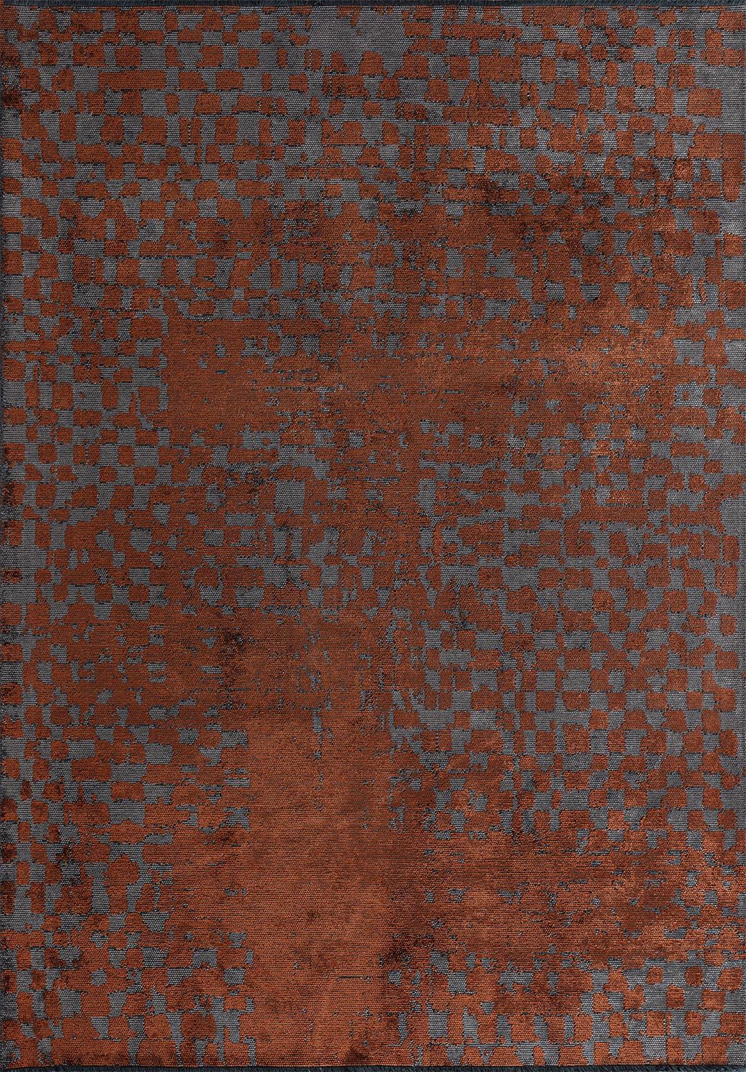 FLAKE KOYU GRİ - PAS HALI