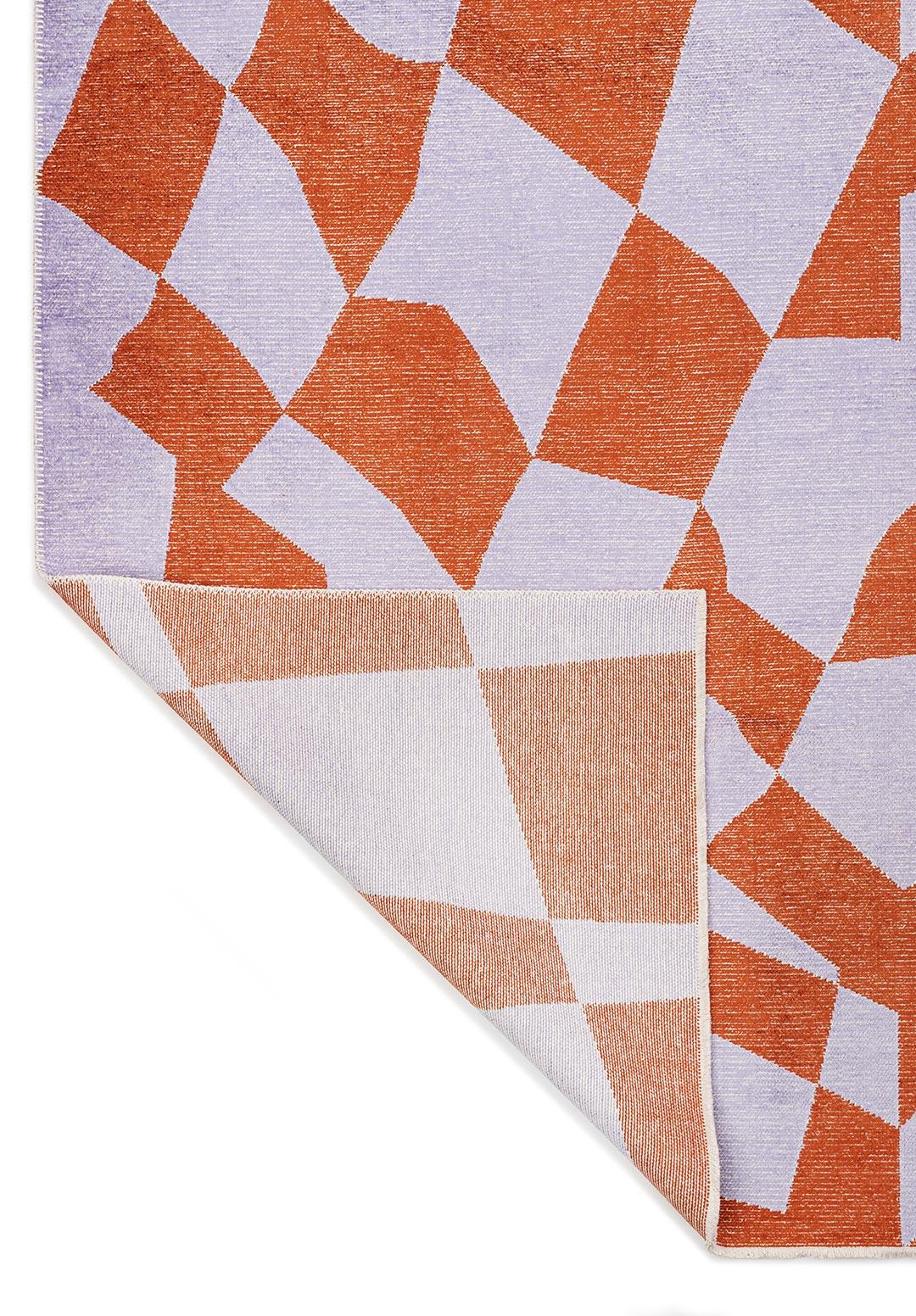 FLAG RUST - LILAC RUG