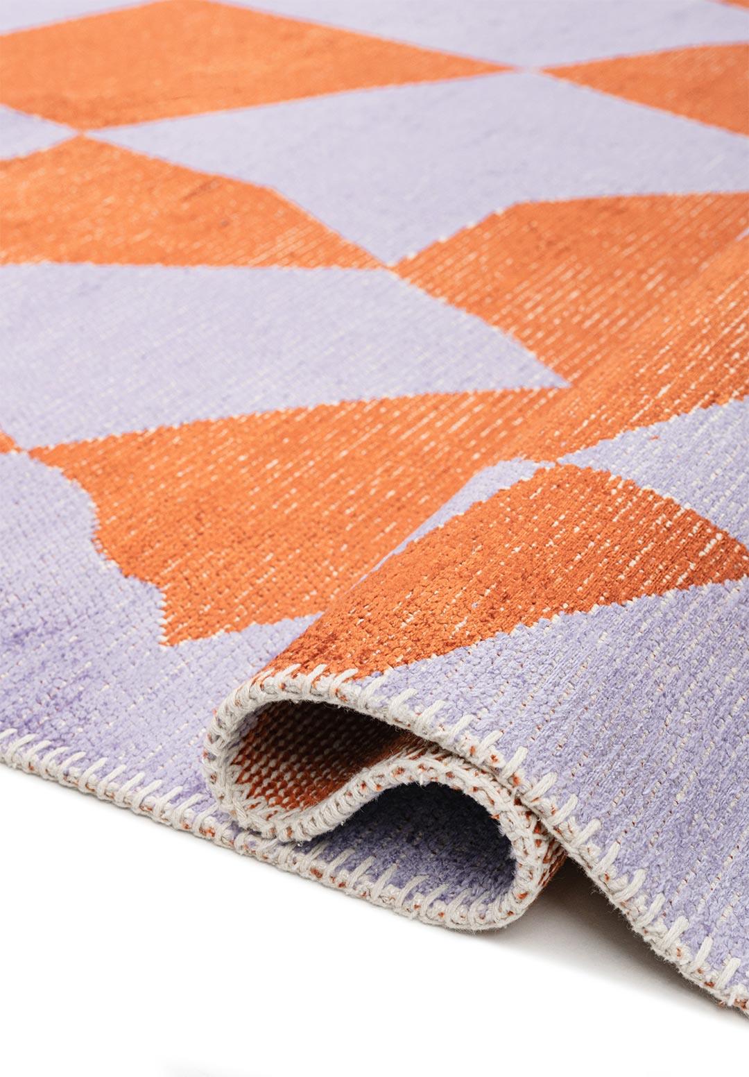 FLAG RUST - LILAC RUG