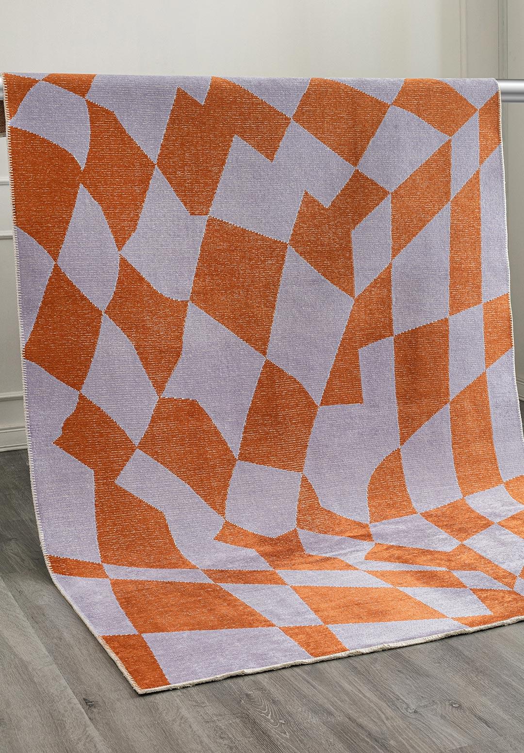 FLAG RUST - LILAC RUG