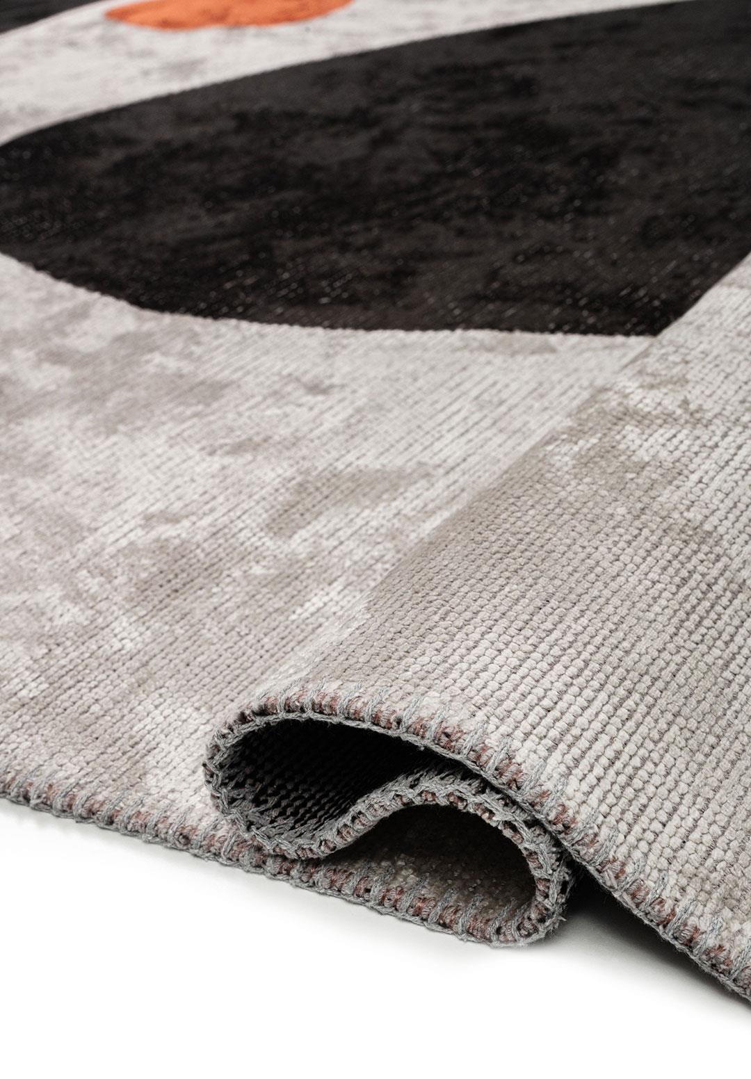 ROCK SİYAH - PAS - KEMİK HALI