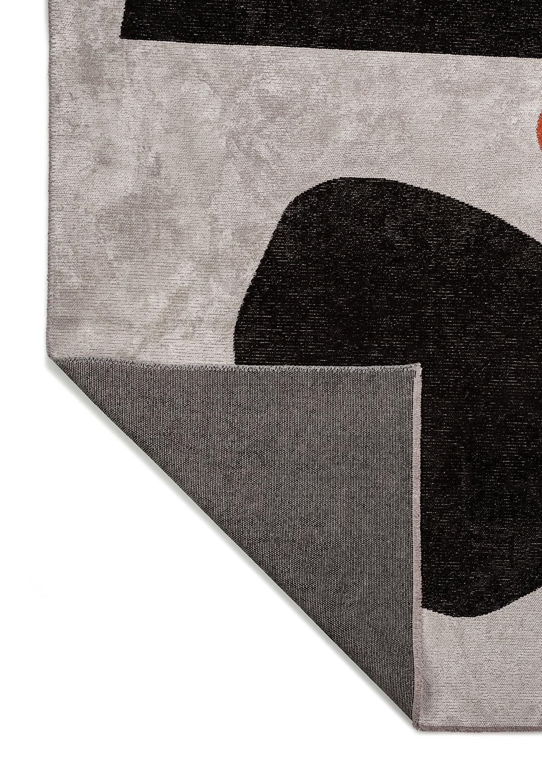 ROCK SİYAH - PAS - KEMİK HALI