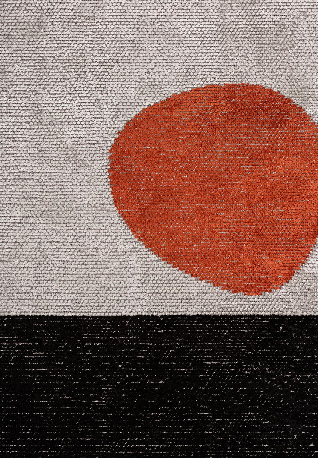 ROCK SİYAH - PAS - KEMİK HALI