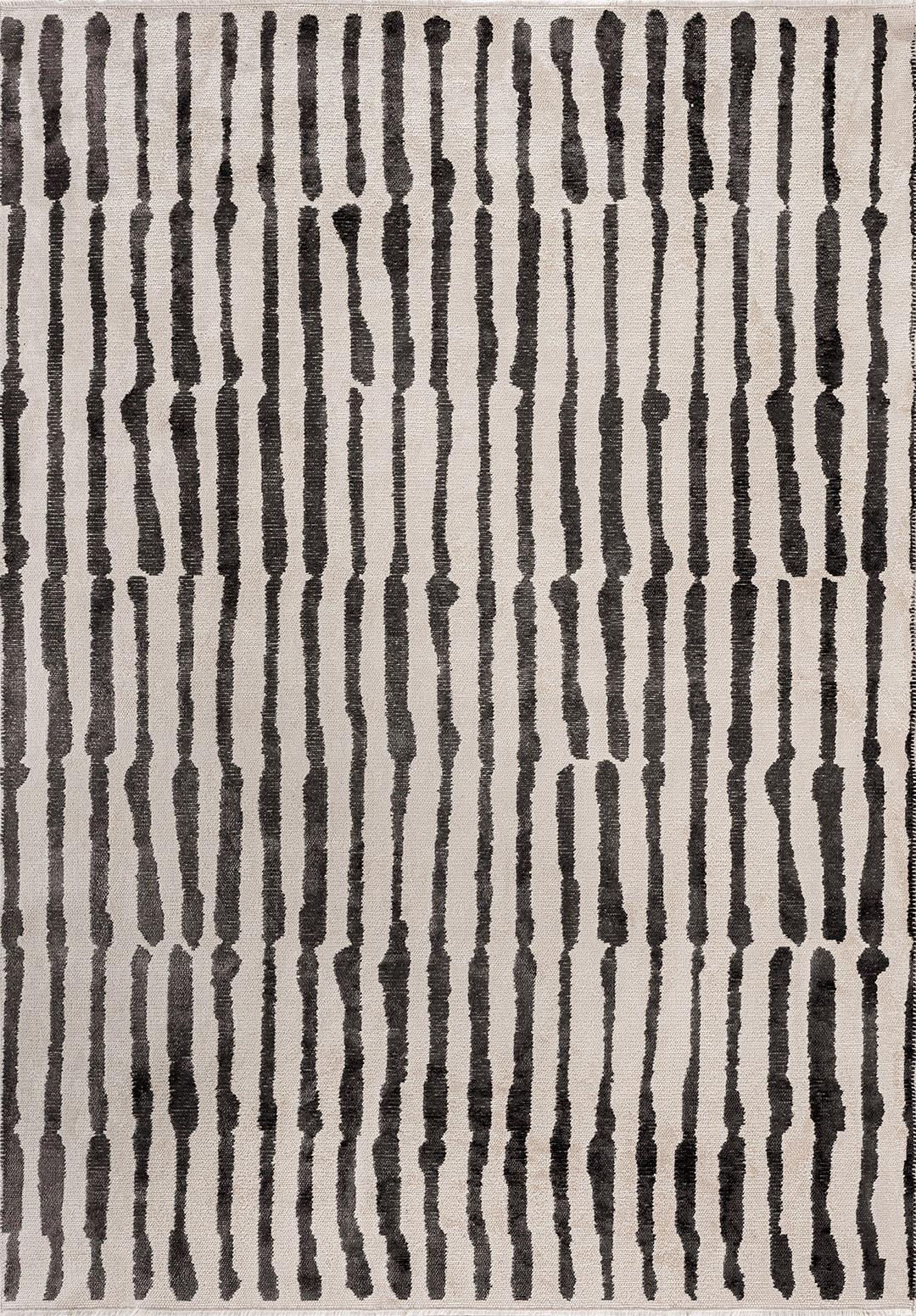 HILL CHARCOAL - ECRU RUG