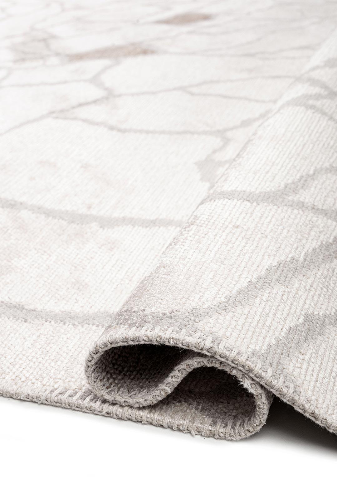 DRY LIGHT GREY - NOUGAT - ECRU RUG