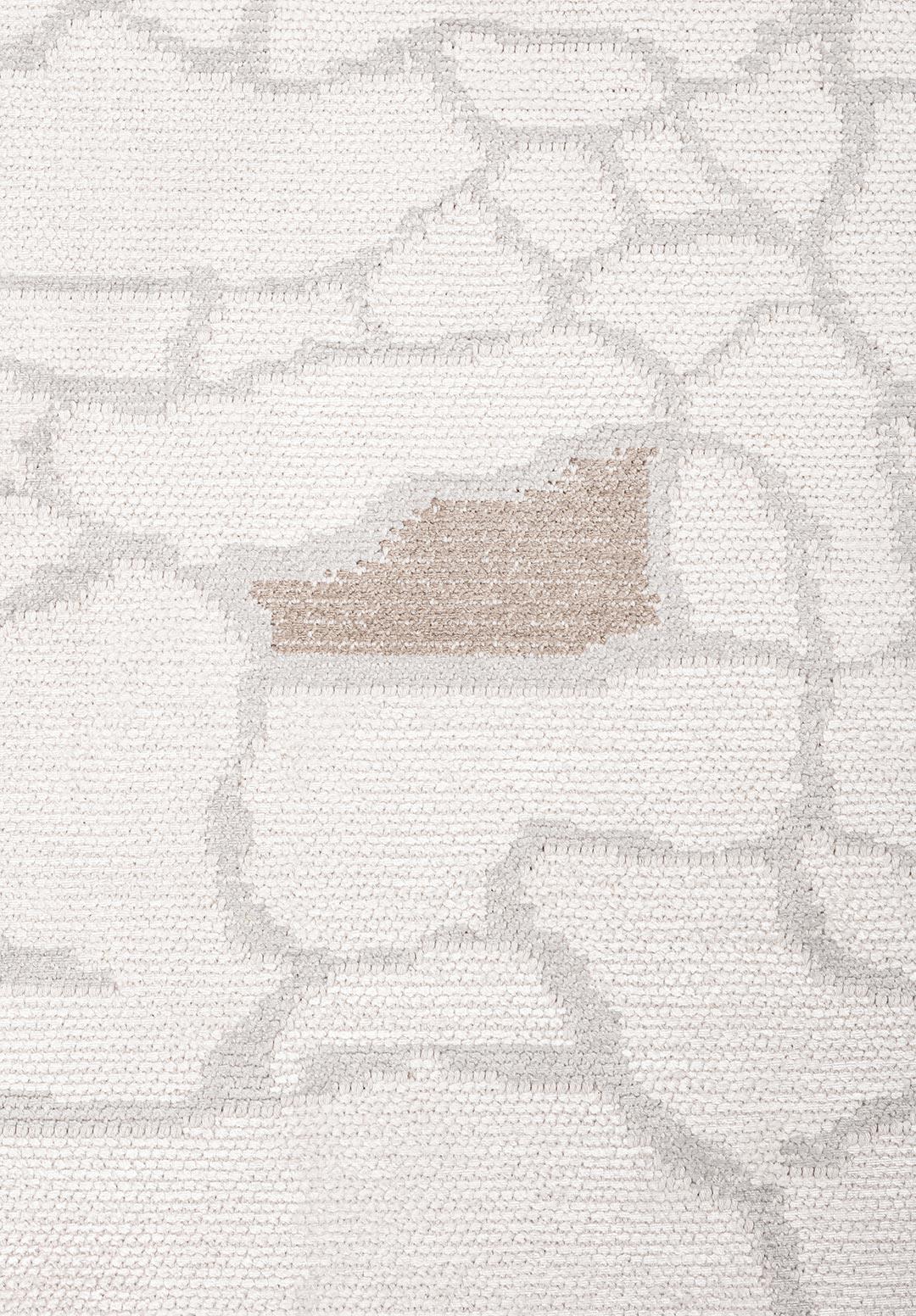 DRY LIGHT GREY - NOUGAT - ECRU RUG