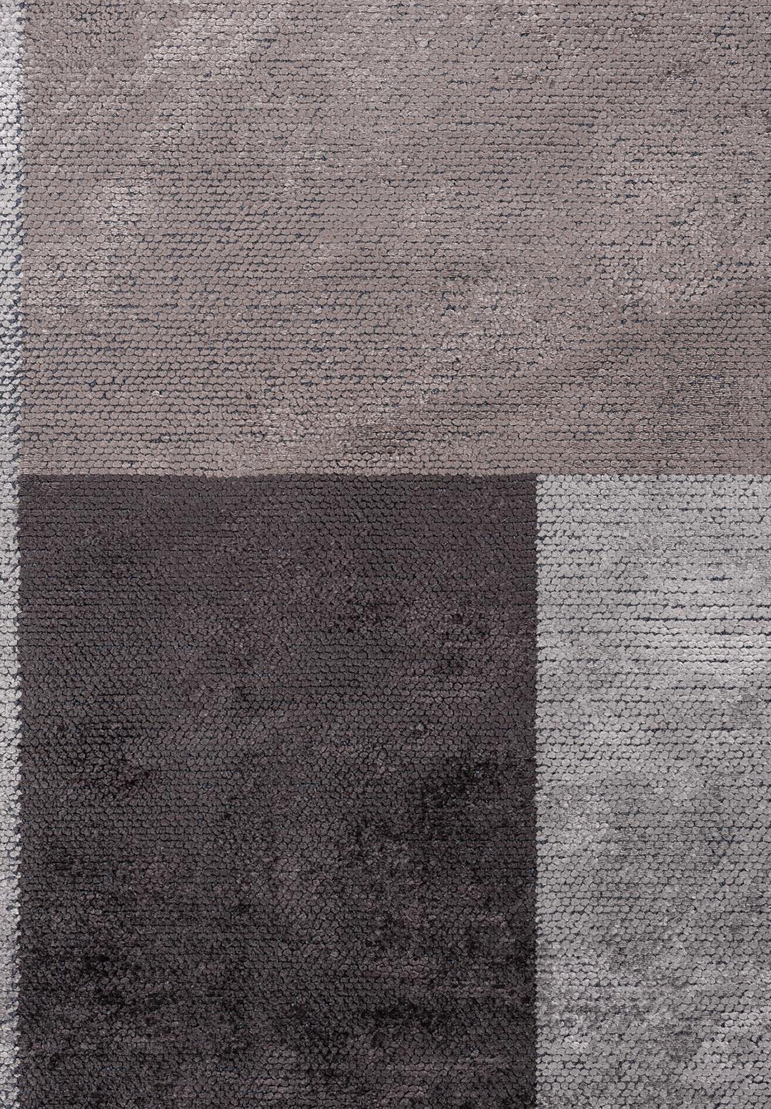 BLOCK CHARCOAL - DARK GREY - LIGHT GREY RUG