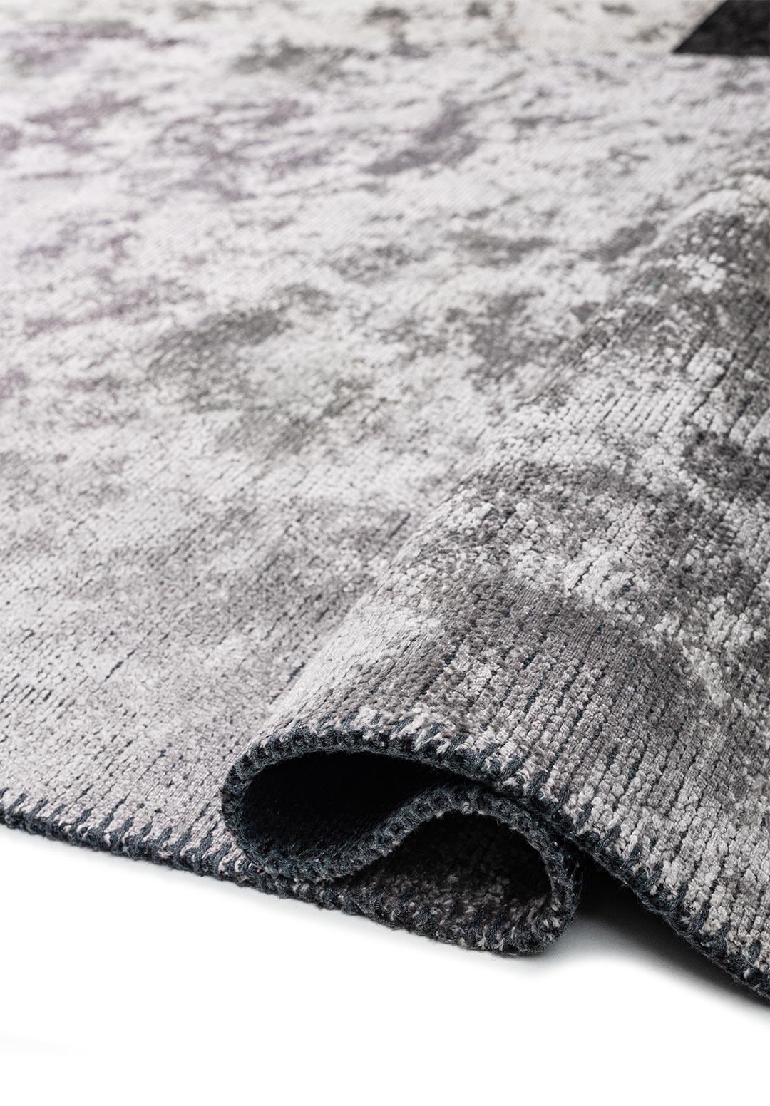 BLOCK BLACK - BEIGE - LIGHT GREY RUG