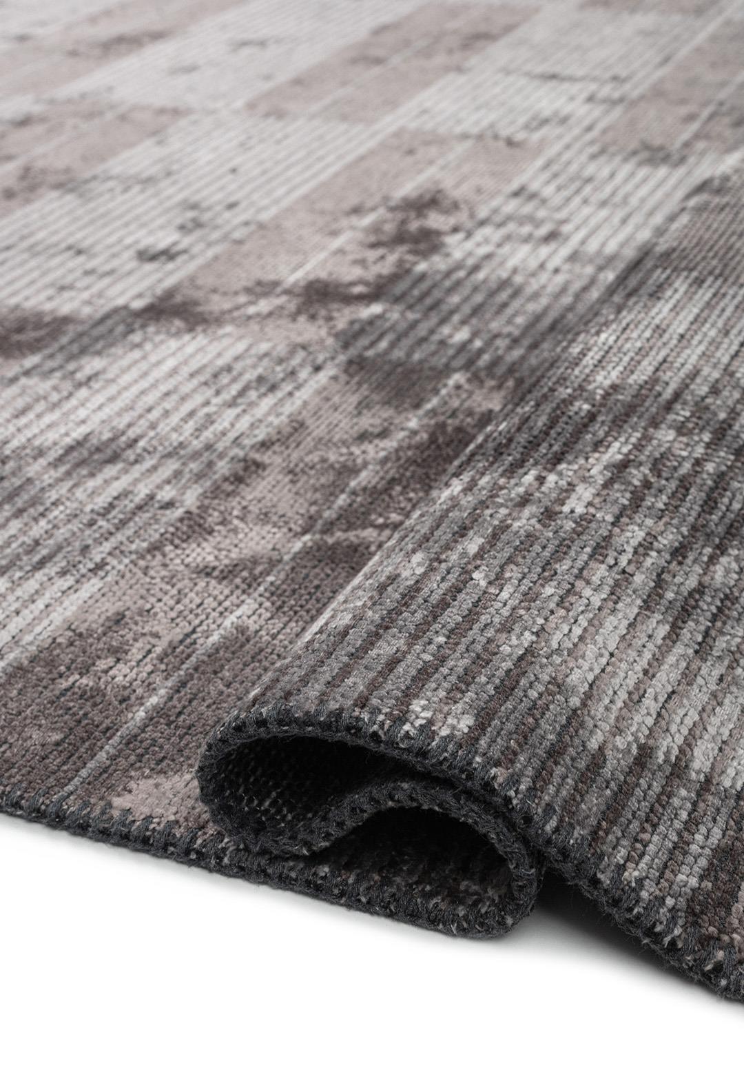 GLITCH DARK GREY - LIGHT GREY RUG