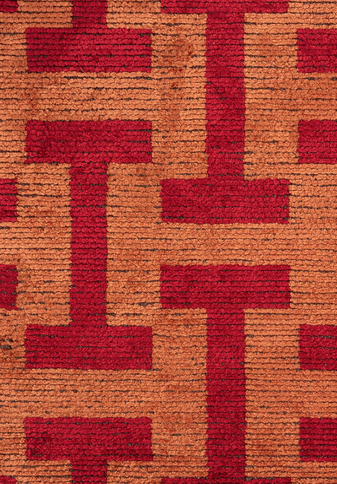 TIFFANY TERRA - RED RUG