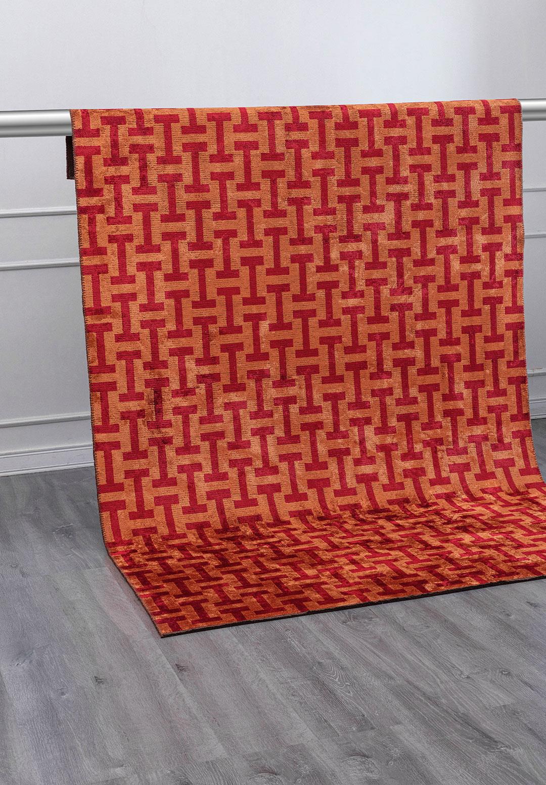 TIFFANY TERRA - RED RUG