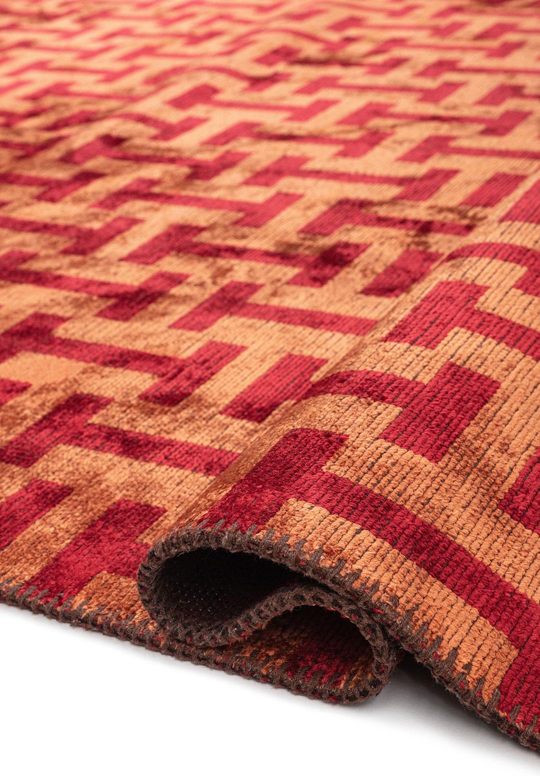 TIFFANY TERRA - RED RUG