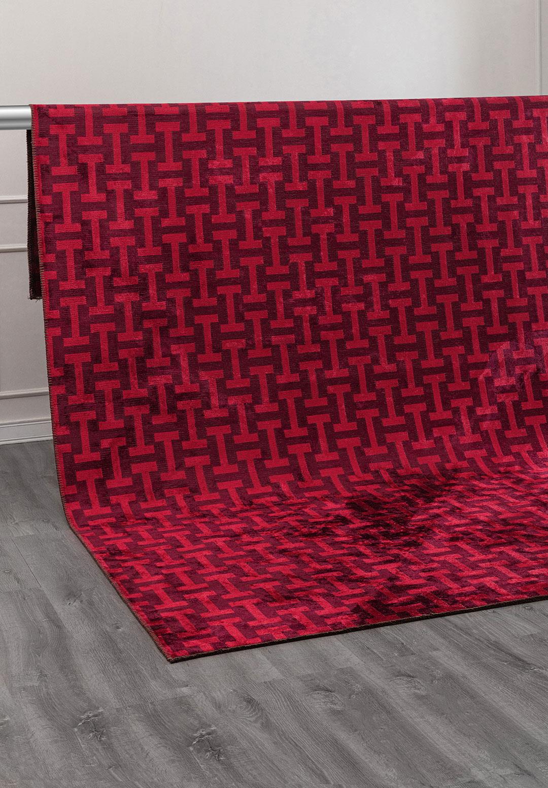 TIFFANY CHERRY - RED RUG