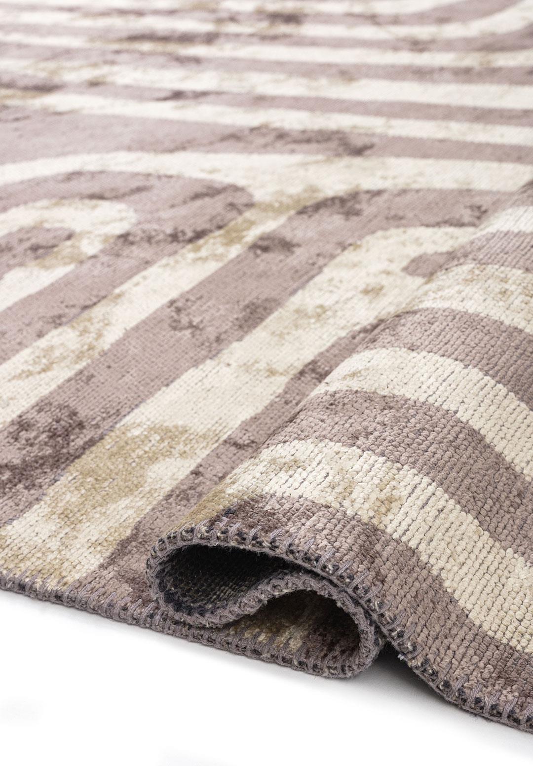 INCEPTION KOYU GRİ - KREM HALI