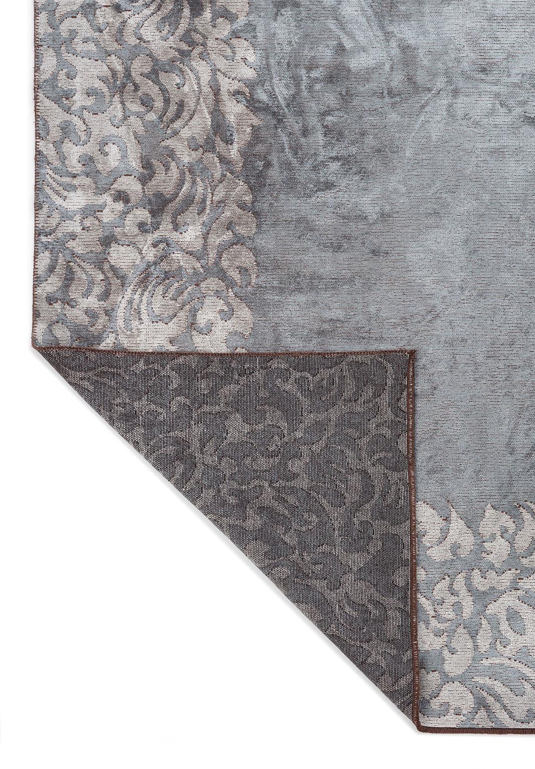 GARDENIA ICE BLUE - BLUE RUG