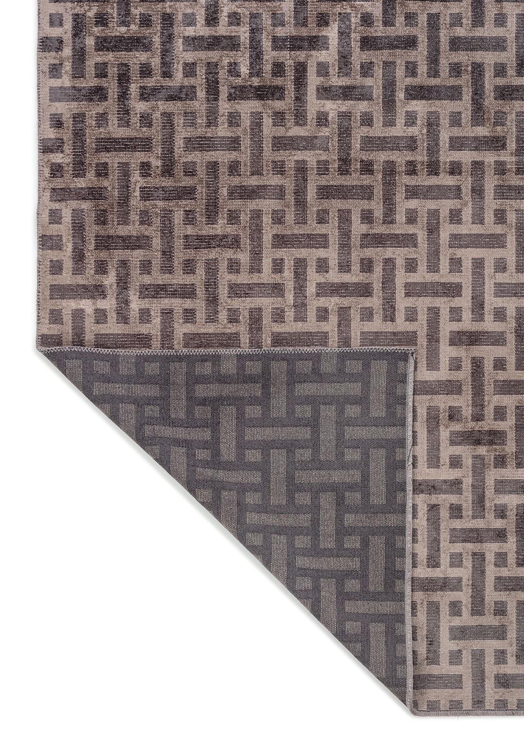 LUXE CHARCOAL - DARK GREY RUG