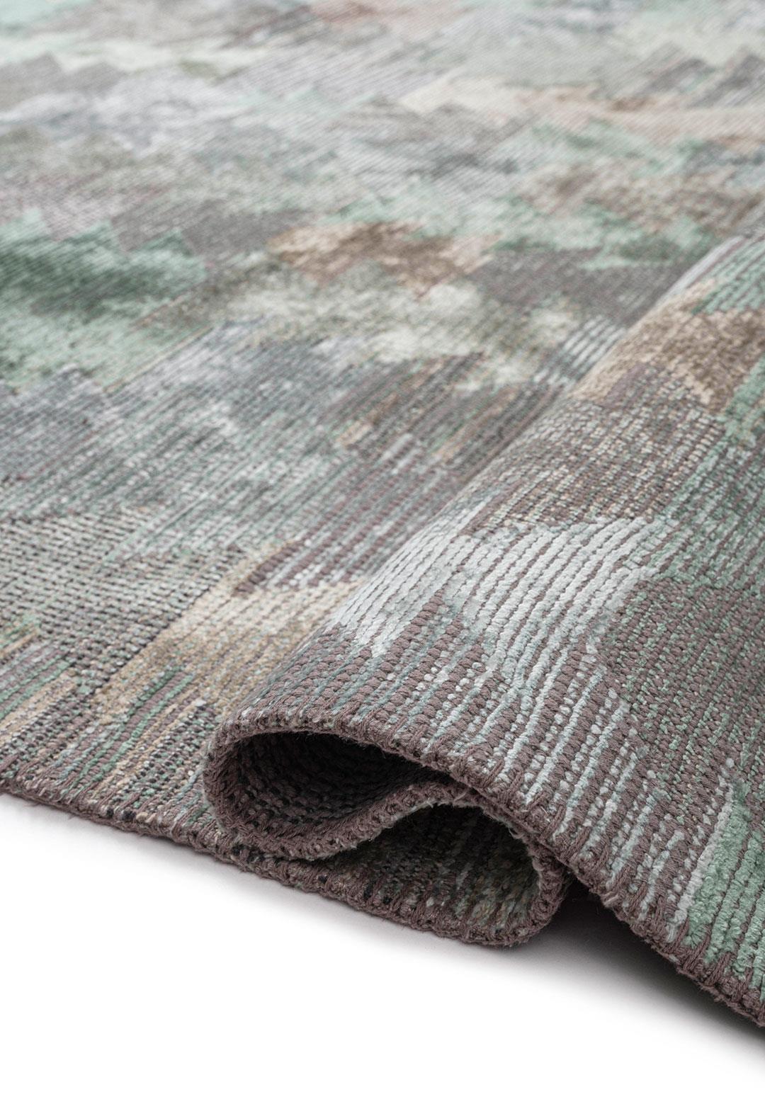 CLAN BEJ - NİL YEŞİLİ - BUZ MAVİSİ HALI